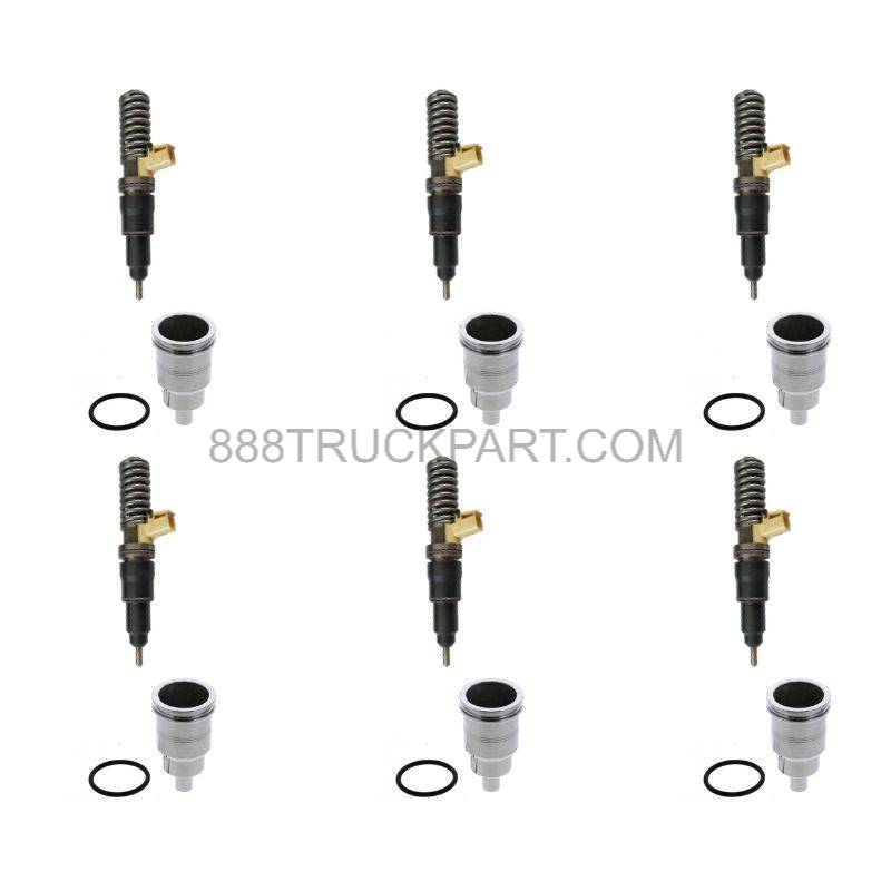 Volvo D11 85143381 Fuel Injector 6 Pack