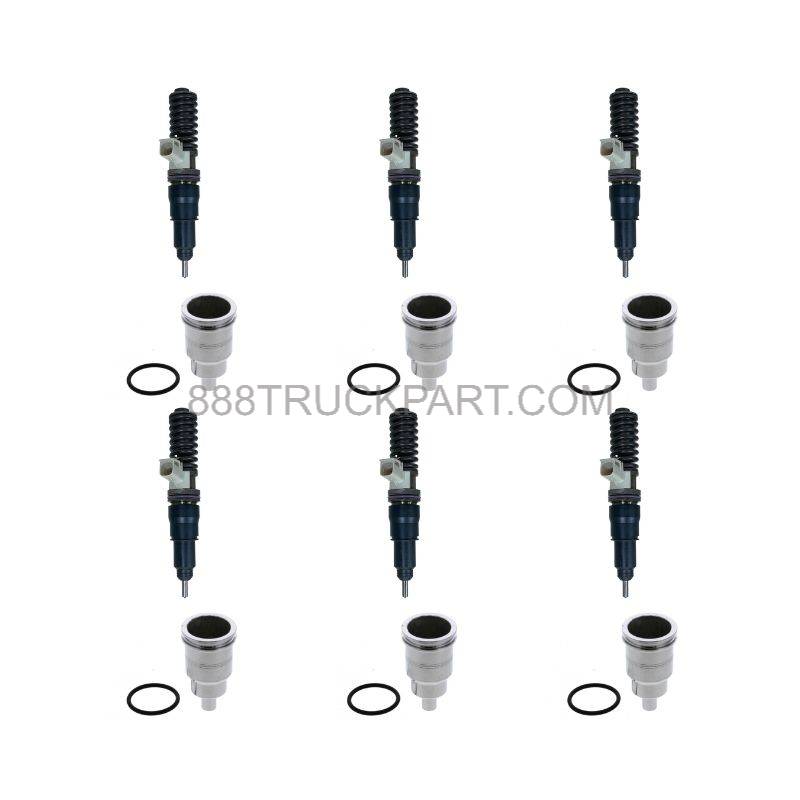 Volvo D13 85144092 Fuel Injector 6 Pack